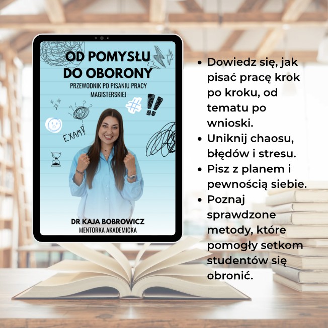 Zrzut ekranu 2025-11-1 o 10.44.56 Ebook “Od Pomysłu do Obrony: Twój Przewodnik po Pisaniu Pracy Magisterskiej” vol. 2 - obrazek 1